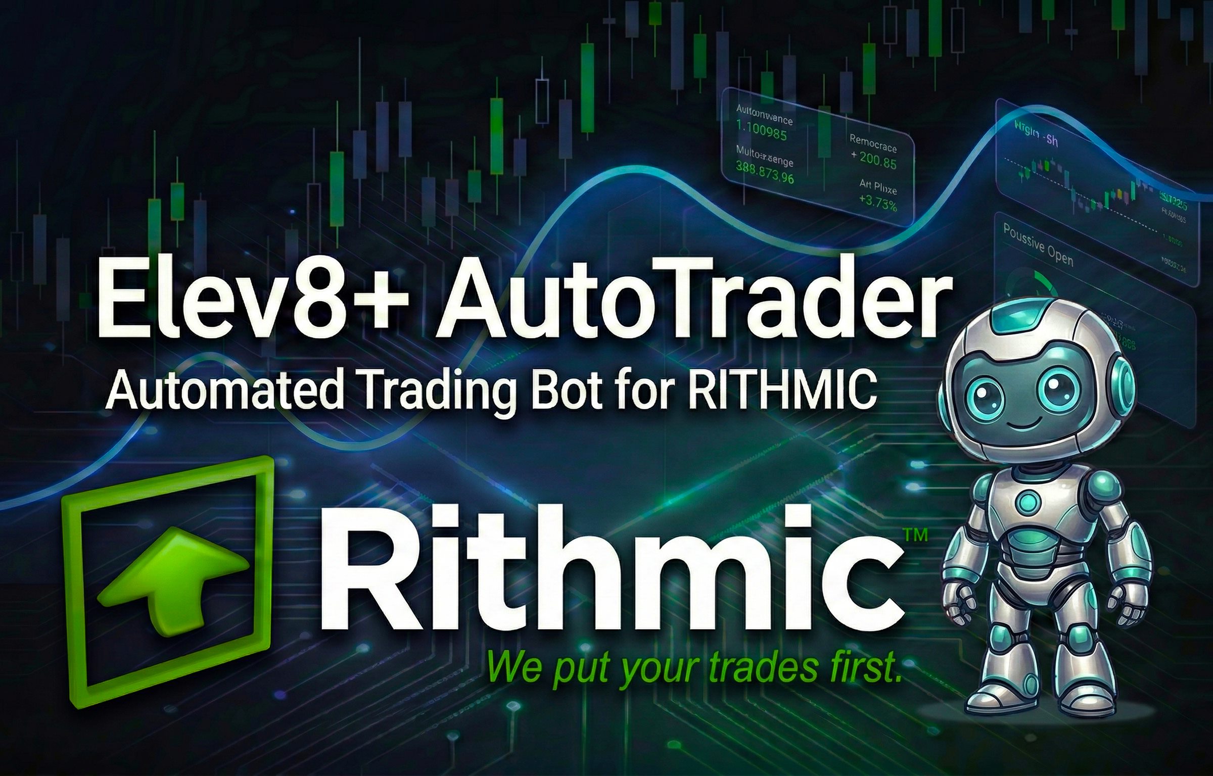 Rithmic automation setup screen with connection safeguards for rithmic autotrader setup